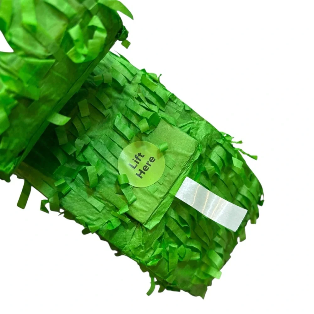 Brand new with Tags Lot of Two‎ Miniature Green Dinosaur Piñatas